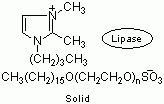 1-丁基-2,3-二甲基咪唑聚乙二醇十六烷醚硫酸盐,包衣脂肪酶