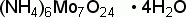 Ammonium molybdate tetrahydrate