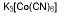 Potassium hexacyanocobaltate(III)