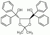 (+)-4,5-双[羟基(二苯基)甲基]-2,2-二甲基-1,3-二氧戊环