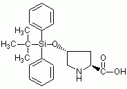 反-4-(叔丁基二苯基硅氧基)-L-脯氨酸