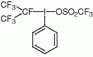 (全氟异丙基)苯基三氟甲烷磺酸碘盐