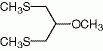 1,3-双(甲硫代)-2-甲氧基丙烷