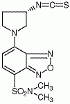 (S)-(+)-4-(N,N-二甲氨基磺酰)-7-(3-异硫氰酸基吡咯烷-1-基)-2,1,3-苯并恶二唑