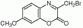 3-溴甲基-7-甲氧基-1,4-苯并恶嗪-2-酮
