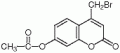 7-乙酰氧基-4-溴甲基香豆素