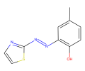 2-(2-THIAZOLYLAZO)-P-CRESOL