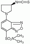 (R)-(-)-4-(N,N-二甲氨基磺酰)-7-(3-异硫氰酸基吡咯烷-1-基)-2,1,3-苯并恶二唑