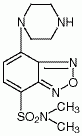 4-(N,N-二甲氨基磺酰基)-7-哌嗪-2,1,3-苯并恶二唑
