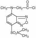 4-(N,N-二甲基氨磺酰)-7-(N-氯甲酰甲基-N-甲4-(N,N-二甲氨基磺酰)-7-氟-2,1,3-苯并恶二唑
