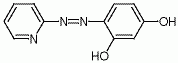 4-(2-吡啶偶氮)-1,3-苯二酚