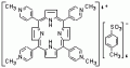TMPyP[=α,β,γ,δ-四(1-甲基吡啶嗡-4-基)卟吩对甲苯磺酸盐][铜和镁用超高灵敏分光光度试剂]
