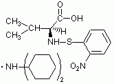N-2-硝基苯亚磺酰基-L-缬氨酸双环己铵盐