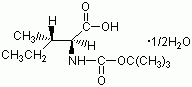 N-(叔丁氧羰基)-L-异亮氨酸半水合物