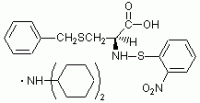N-(2-硝基苯亚磺酰基)-S-苯甲基-L-半胱氨酸双环己基铵盐