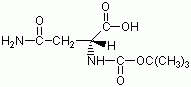 α-N-(叔丁氧羰基)-D-天冬酰胺