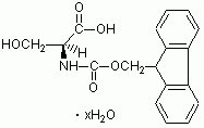 N-(9-芴甲氧羰基)-L-丝氨酸水合物