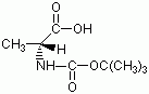 N-(叔丁氧羰基)-D-丙氨酸