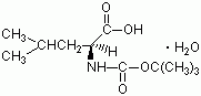 N-(叔丁氧羰基)-L-亮氨酸一水合物