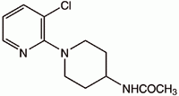 4- 乙酰胺基-1-[(3－氯－2－吡啶基)]哌啶