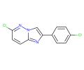 6-Chloro-2-(4-chlorophenyl)imidazo[1,2-b]pyridazine