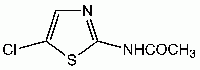 2- 乙酸胺基-5-氯噻唑