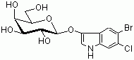 5-溴-6-氯-3-吲哚基 beta-D-半乳糖皮蒽 (约含10% 乙酸乙酯)