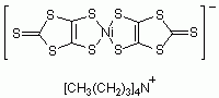 四正丁基铵二(1,3-二硫环戊烯-2-硫酮-4,5二硫醇)合镍(III)