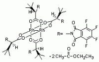 四[N-四氟邻苯二甲酰基-(R)-叔亮氨酸基]二铑双(乙酸乙酯)加合物