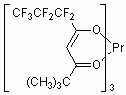 三(6,6,7,7,8,8,8-七氟-2,2-二甲基-3,5-辛二酮基)镨(Ⅲ)