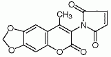 4-甲基-3-马来酰亚胺基-6,7-亚甲二氧基香豆素