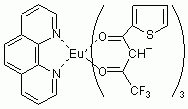 (1,10-菲咯啉)三[4,4,4-三氟-1-(2-噻吩基)-1,3-丁二酮]铕(III)