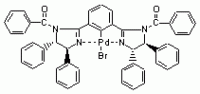 溴化[[1,3-二[(4S,5S)-1-苯甲酰-4，5-二苯基-2-咪唑啉-2-基]苯]钯(II)