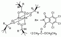 四[N-四氯邻苯二甲酰基-(R)-叔亮氨酸基]二铑双(乙酸乙酯)加合物