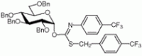 2,3,4,6-四-O-苄基-α-D-吡喃葡萄糖基-对三氟甲基苄硫代-N-(对三氟甲基苯基)甲酰亚胺盐