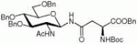 Nω-(2-乙酰氨基-3,4,6-三-O-苄基-2-脱氧-β-D-吡喃葡萄糖酰基)-Nα-(叔丁氧羰基)-L-天冬酰胺苄酯