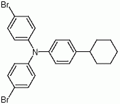 4,4'-二溴-4''-环己基三苯胺