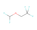 Difluoromethyl 2,2,2-trifluoroethyl ether