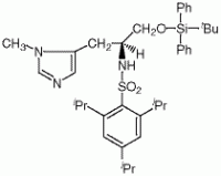 Nα-(2,4,6-三异丙苯基磺酰基)-O-(叔丁基二苯基甲硅基)-π-甲基-L-组氨醇