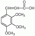 2,3,4-三甲氧基肉桂酸