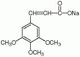 3,4,5-三甲氧基肉桂酸钠