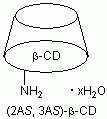 3A-氨基-3A-脱氧-(2AS,3AS)-β-环糊精水合物