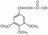 3,4,5-三甲氧基肉桂酸