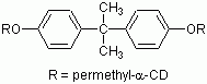 2,2-双[4-(全-O-甲基-α-环糊精基-6-氧基)苯基]丙烷