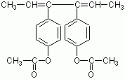 3,4-双(4-乙酰氧基苯)-2,4-己二烯