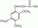 2,4,5-三甲氧基肉桂酸