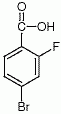 4-溴-2-氟苯甲酸