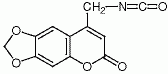 6,7-亚甲二氧基-4-异氰酸甲基香豆素
