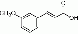 3-甲氧基肉桂酸