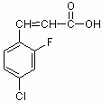 4-氯-2-氟肉桂酸